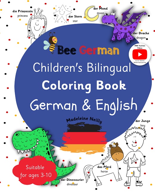 Children's Bilingual Coloring Book